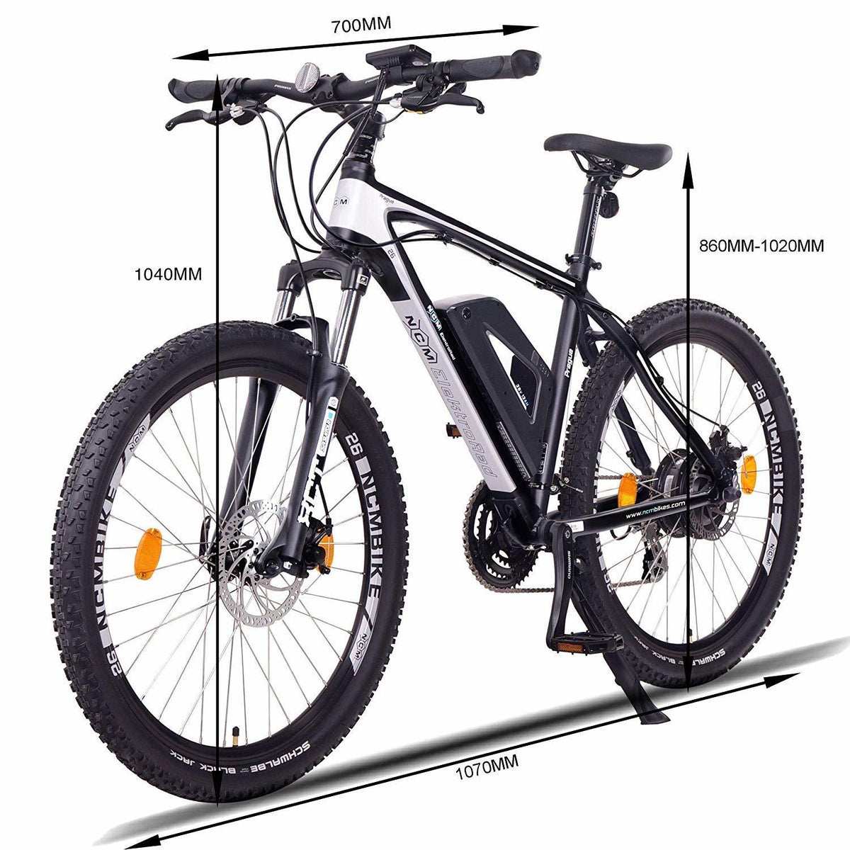 NCM Prague Electric Mountain Bike - view 3