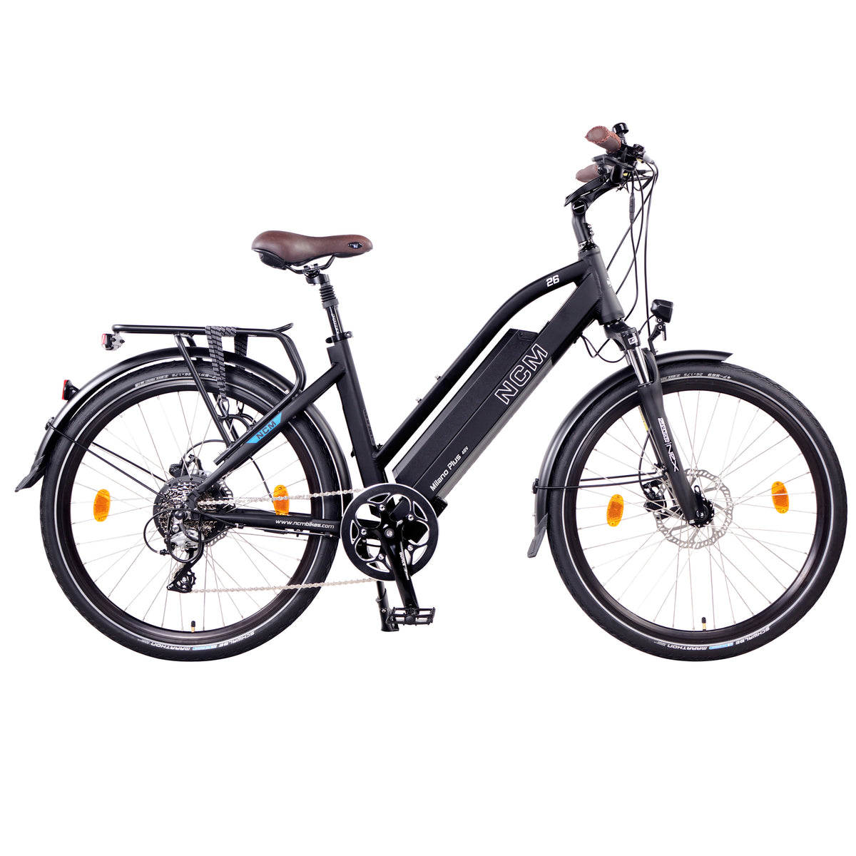 NCM Milano Plus Trekking E-Bike - detail