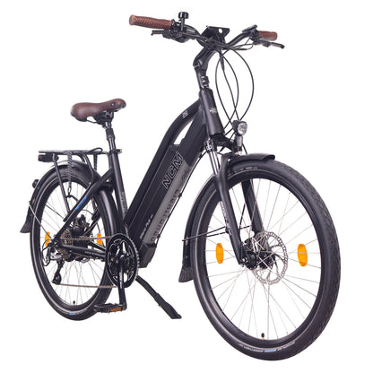 NCM Milano Plus Trekking E-Bike - side view