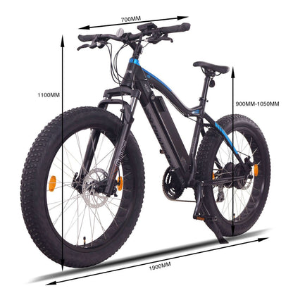 NCM Aspen Plus Fat Tyre Electric Bike - detail