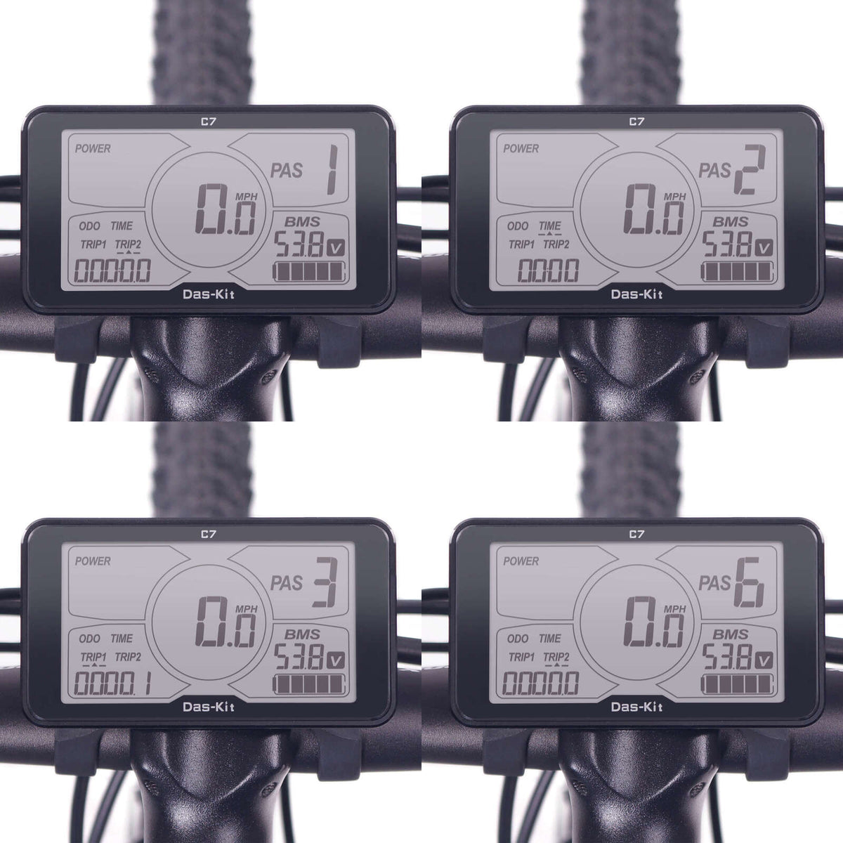 NCM Aspen Plus Fat Tyre Electric Bike - detail
