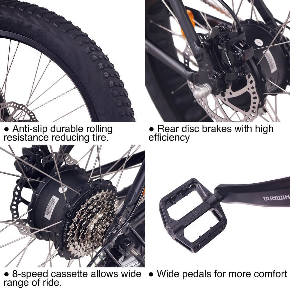 NCM Aspen Plus Fat Tyre Electric Bike - Image 9