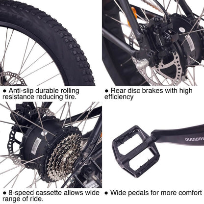 NCM Aspen Plus Fat Tyre Electric Bike - Image 9