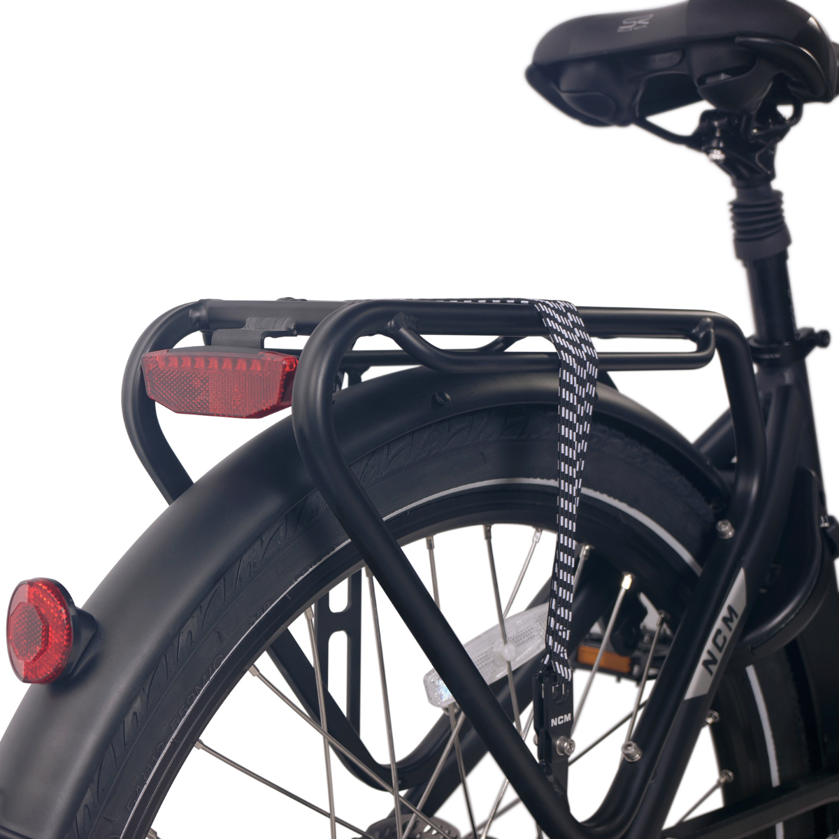 NCM T7S Step-Thru Trekking E-Bike - Blue detail