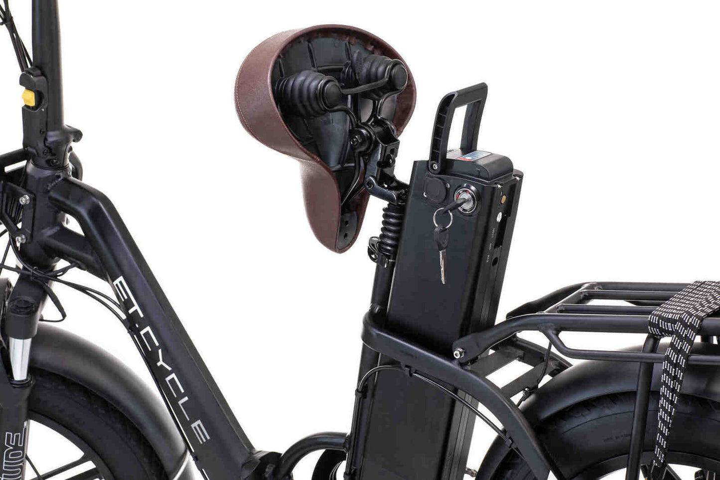 ET.Cycle F1000 Folding Electric Bike – view 5 | Grace & Pace Electric Bikes