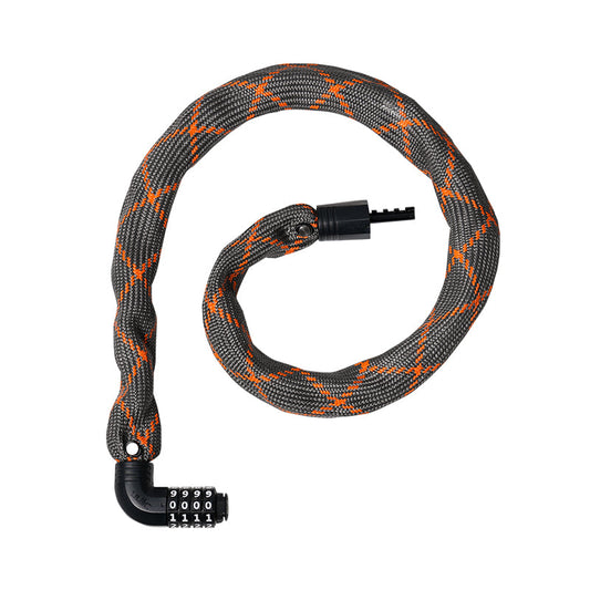 Ulac Steel Kombat Nuvo cut-resistant chain lock grey