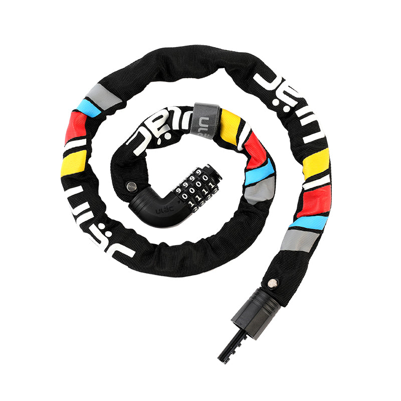 Ulac Steel Kombat 7mm chain lock in the Vibe colourway