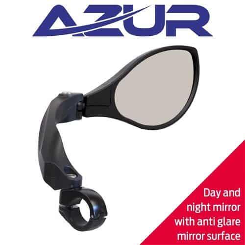 Azur Optic Mirror Pair Anti-Glare E-Bike | Grace & Pace Electric Bikes