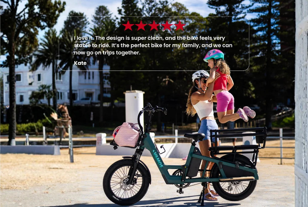 Vamos Amigo Plus 2026 Passenger Cargo E-Bike – view 5 | Grace & Pace Electric Bikes