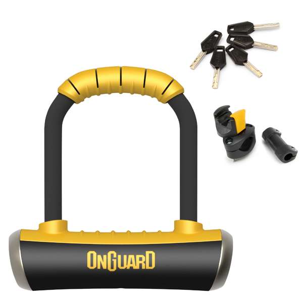 OnGuard Pitbull Mini U-Lock E-Bike | Grace & Pace Electric Bikes
