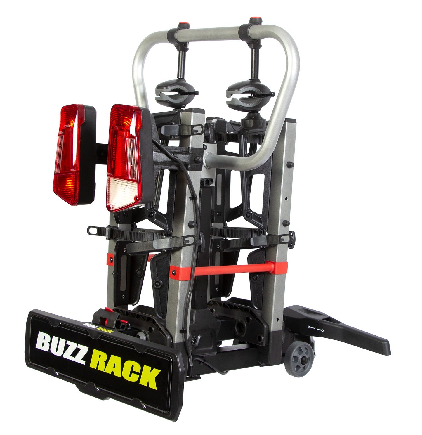 Buzzrack E-Scorpion XL vertical sliding frame clamp detail