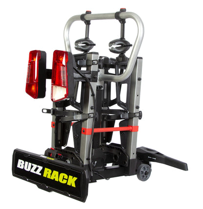 Buzzrack E-Scorpion XL vertical sliding frame clamp detail