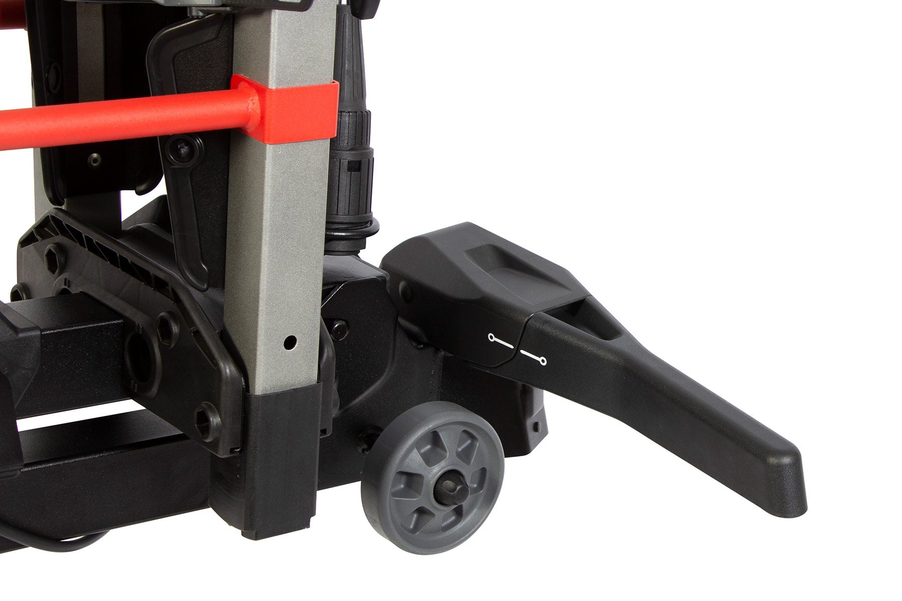Buzzrack E-Scorpion XL patented tow ball clamping system
