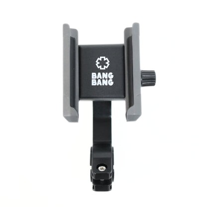 Fatboy Bang Bang phone holder side view showing clamp mount