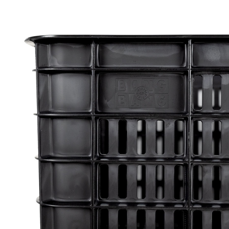 Fatboy Bang Bang crate basket side view showing recycled plastic construction