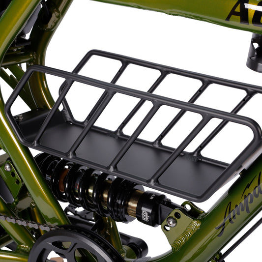 Ampd Bros ACE Frame Cargo Basket mounted inside the frame