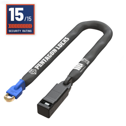 Pentagon Chain Lock 110cm x 10mm Sold Secure Gold bike lock