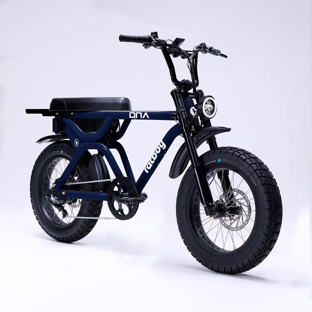Fatboy DNA V3 Performance E-Bike V3 Front Suspension in Midnight Blue