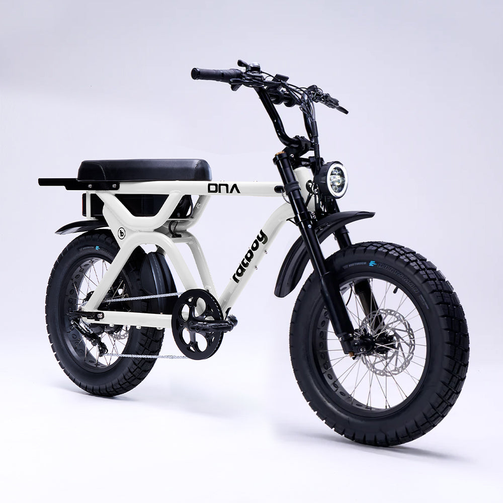 Fatboy DNA V3 Performance E-Bike V3 Front Suspension in Desert Sand