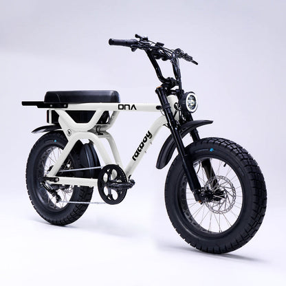 Fatboy DNA V3 Performance E-Bike V3 Front Suspension in Desert Sand