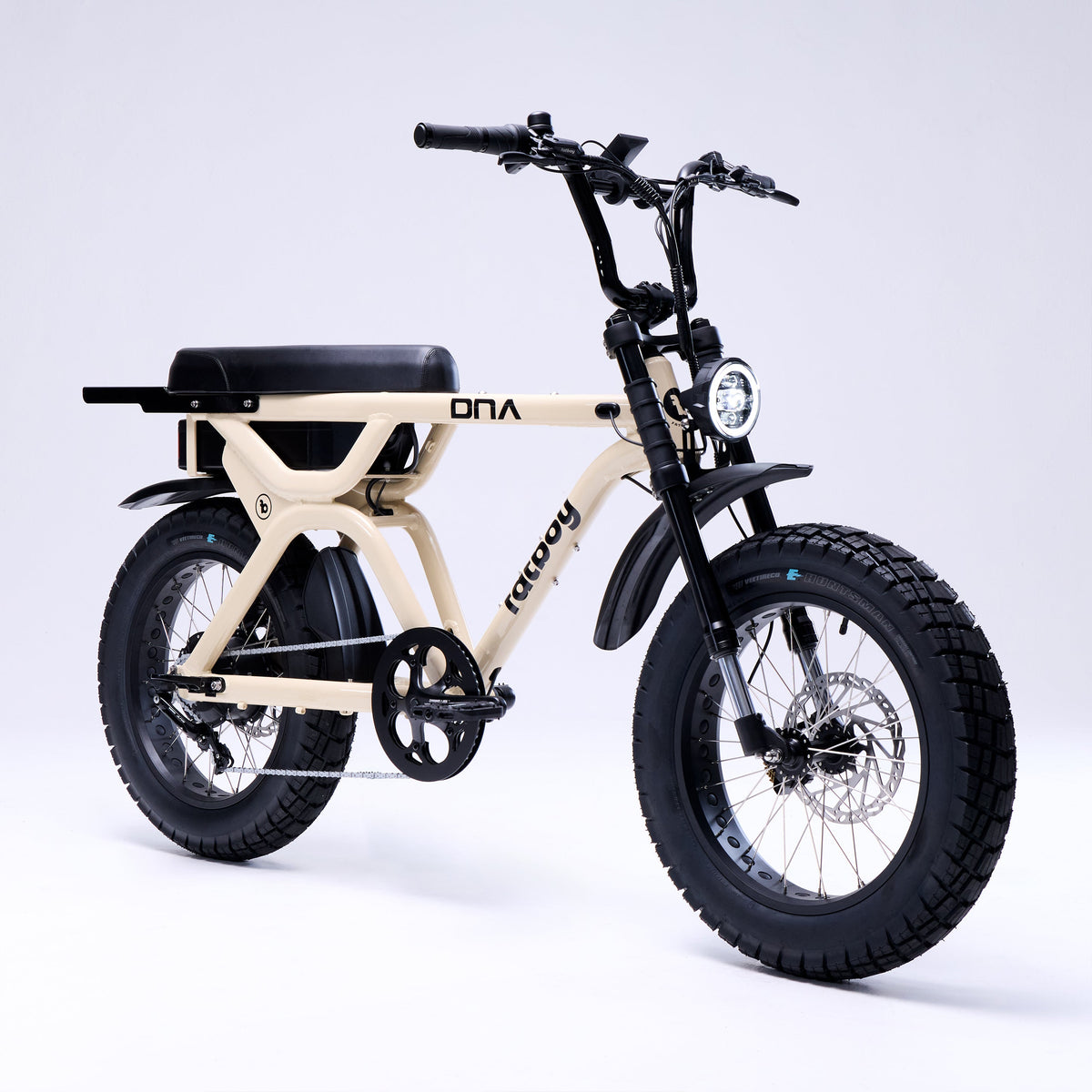 Fatboy DNA V3 Performance E-Bike V2 Front Suspension in Desert Sand