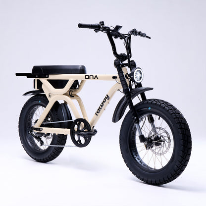 Fatboy DNA V3 Performance E-Bike V2 Front Suspension in Desert Sand