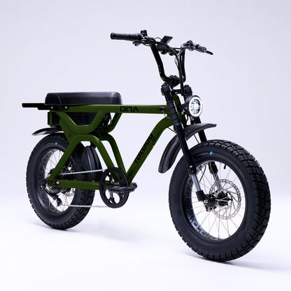 Fatboy DNA V3 Performance E-Bike V2 Front Suspension in Jungle Green