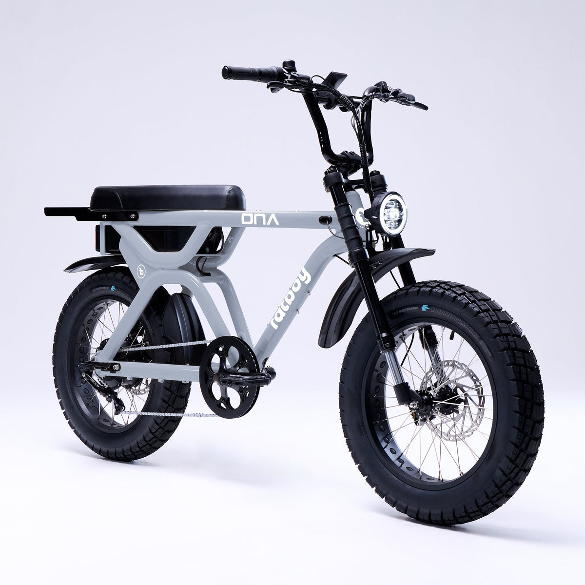 Fatboy DNA V3 Performance E-Bike V2 Front Suspension in Nardo Grey