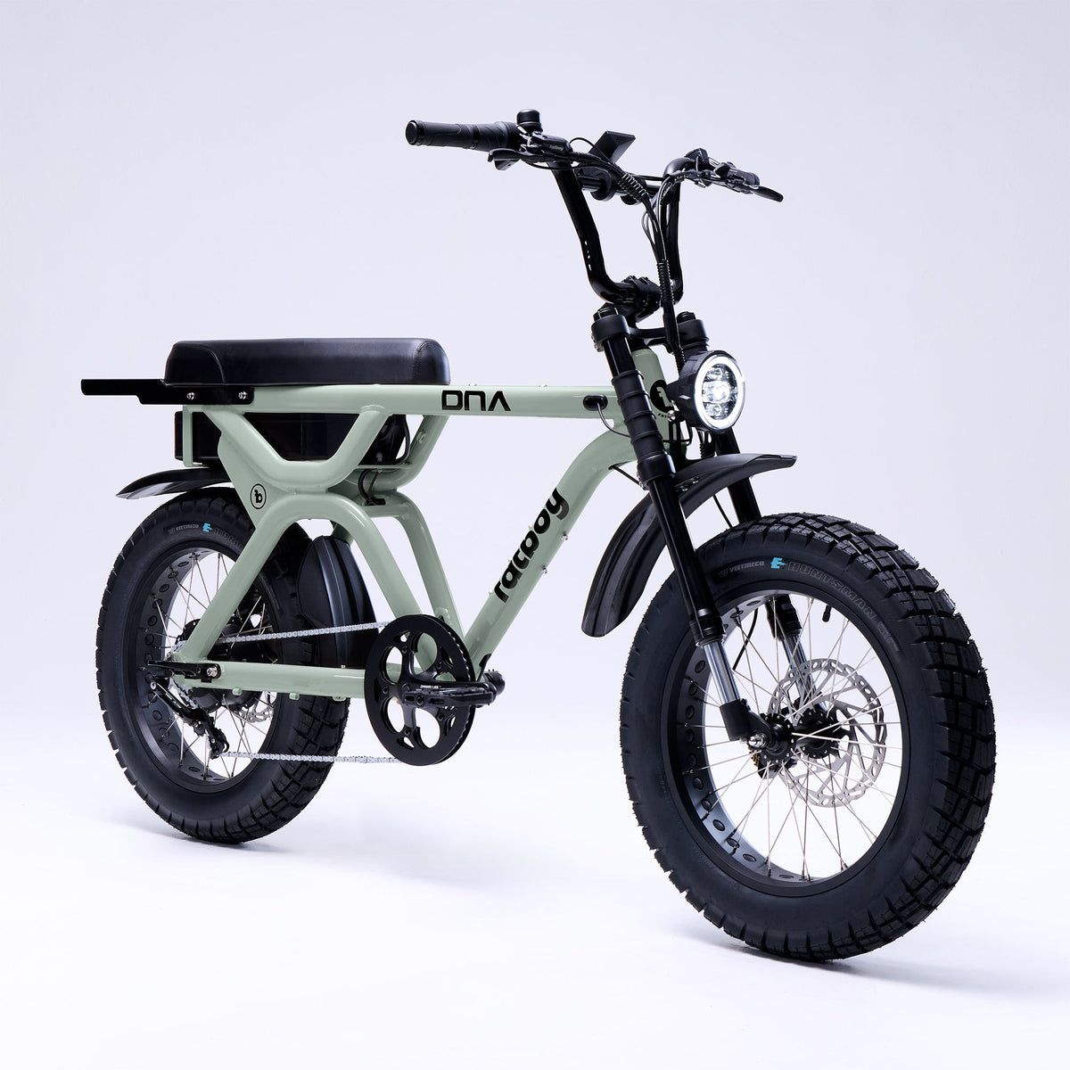 Fatboy DNA V3 Performance E-Bike V2 Front Suspension in Sage Green