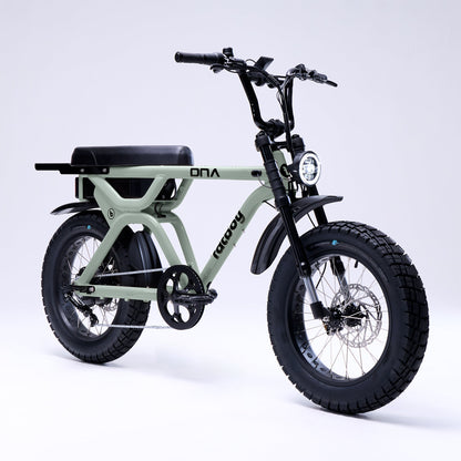Fatboy DNA V3 Performance E-Bike V2 Front Suspension in Sage Green