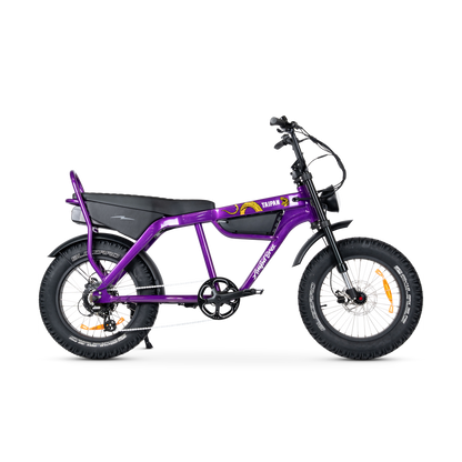 Ampd Bros Taipan electric bike, Phantom Purple side view