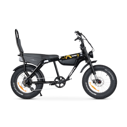 Ampd Bros Taipan electric bike, Midnight Black