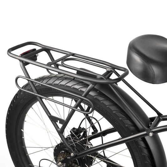 Ampd Bros Riptide 3 Cargo Rack on a Riptide e-bike