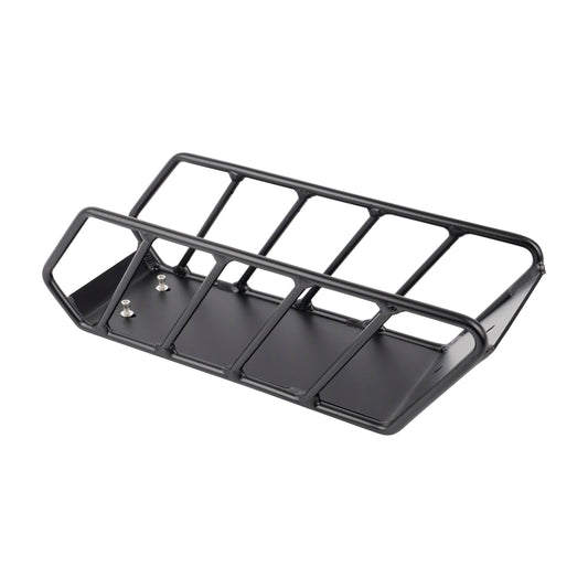 Ampd Bros ACE Frame Cargo Basket in matte black aluminium