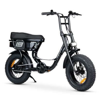 Ampd Bros ACE-S Mini step-through e-bike in Matte Black