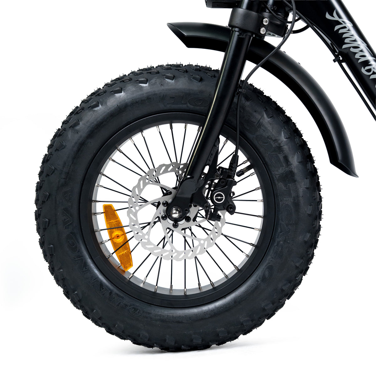 Ampd Bros ACE Mini compact e-bike being ridden