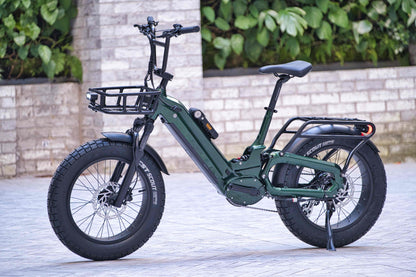 Volition KOALA ST Deluxe step-through dual suspension e-bike