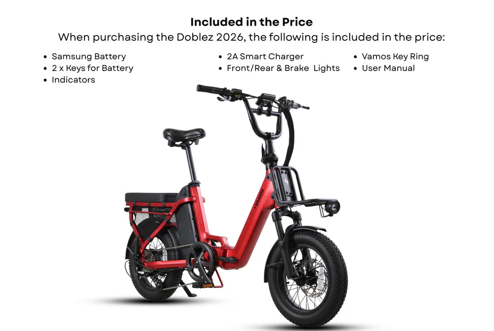 Vamos Doblez 2026 Folding Electric Bike – view 3 | Grace & Pace Electric Bikes
