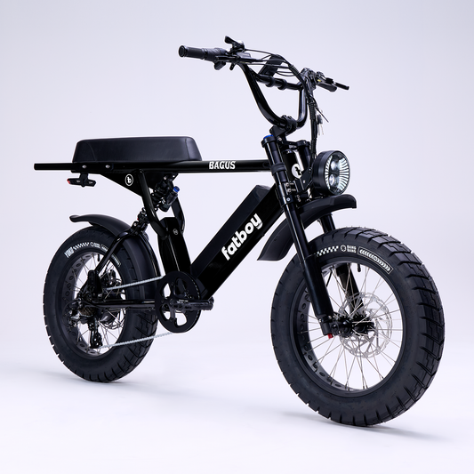 Fatboy Bagus V2 E-Bike Gloss Black | Grace & Pace Electric Bikes