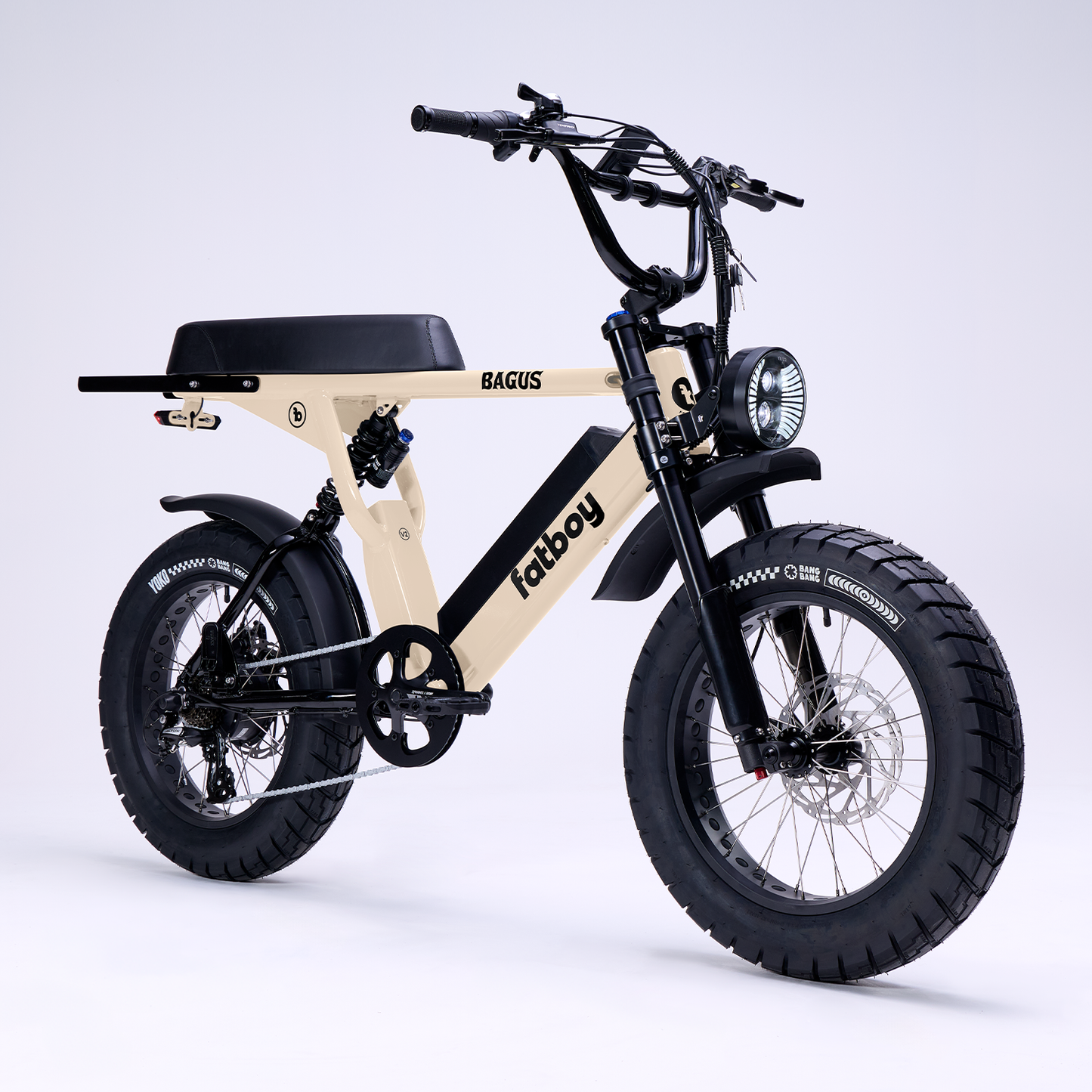 Fatboy Bagus V2 E-Bike Desert Sand | Grace & Pace Electric Bikes
