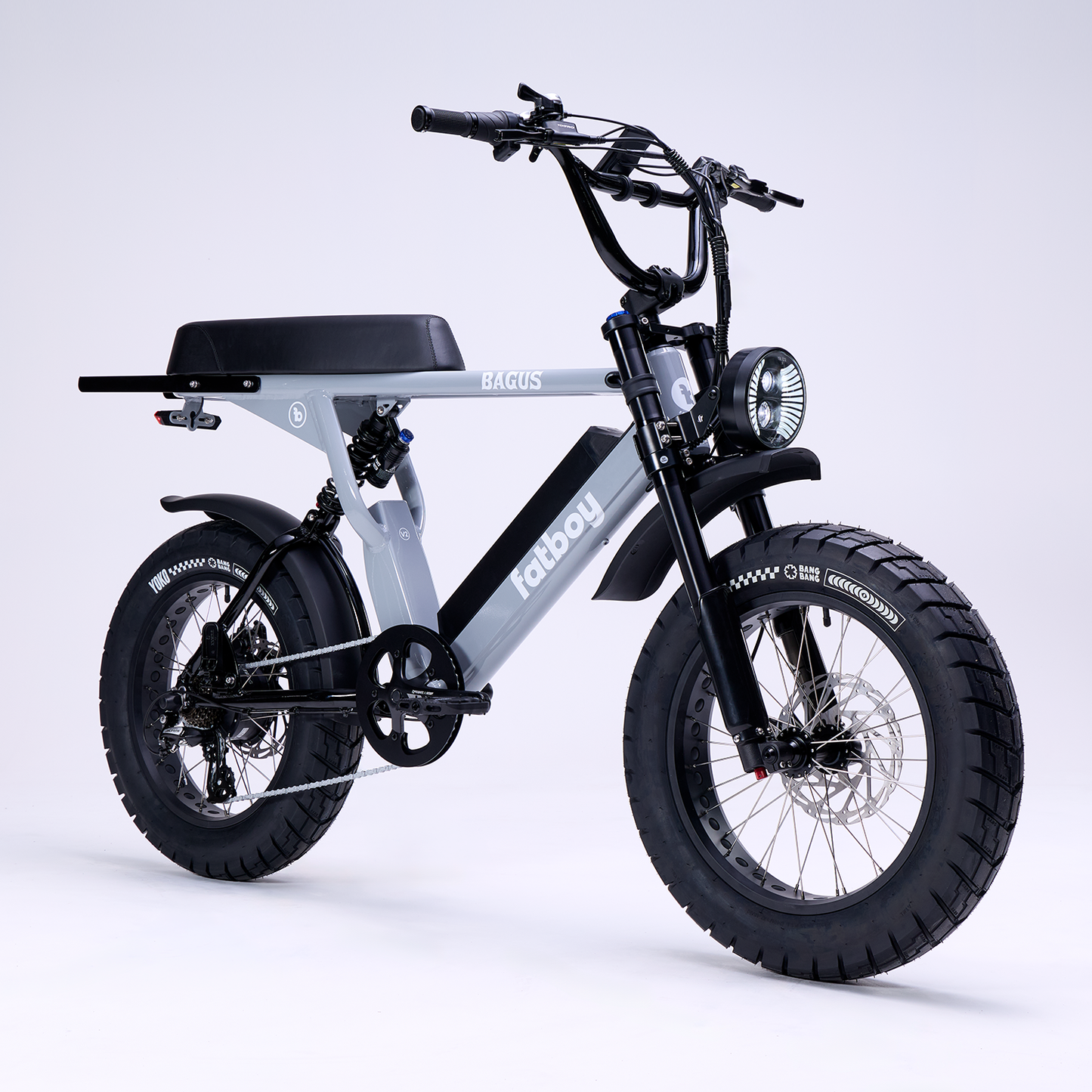Fatboy Bagus V2 E-Bike Nardo Grey | Grace & Pace Electric Bikes