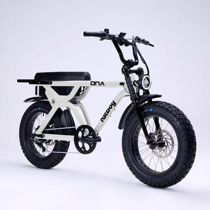 Fatboy DNA V3 Performance E-Bike White Noise | Grace & Pace Electric Bikes