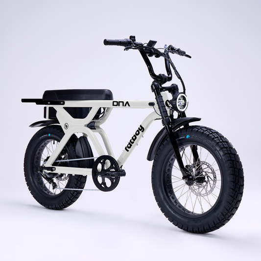 Fatboy DNA V3 EN15194 Certified E-Bike White Noise | Grace & Pace Electric Bikes