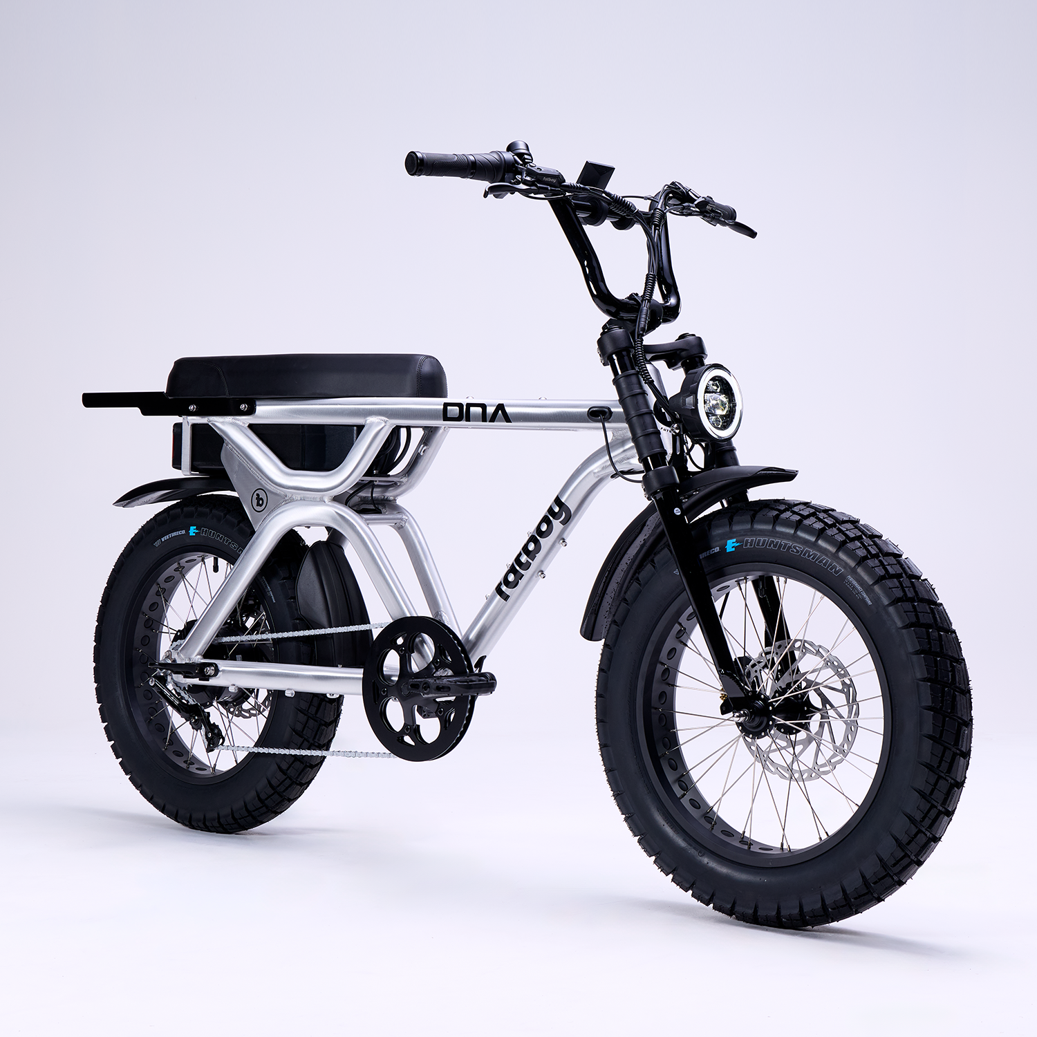 Fatboy DNA V3 Performance E-Bike Brushed Alloy | Grace & Pace Electric Bikes