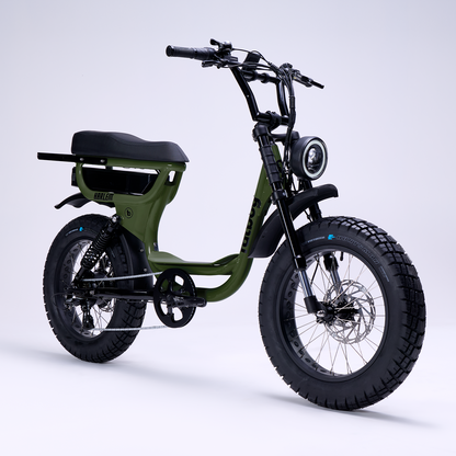 Fatboy Harlem V2 E-Bike Jungle Green | Grace & Pace Electric Bikes