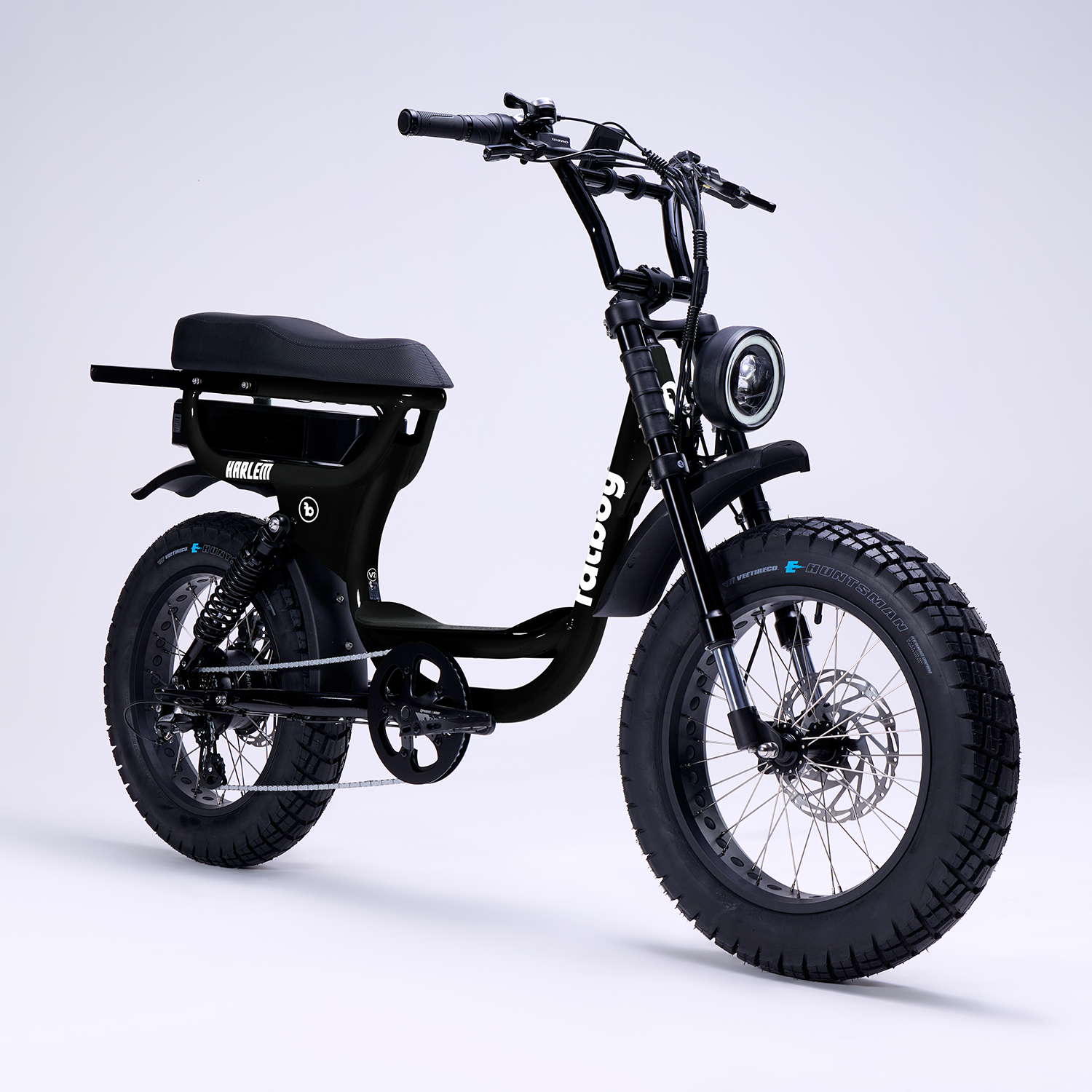 Fatboy Harlem V2 E-Bike Gloss Black | Grace & Pace Electric Bikes