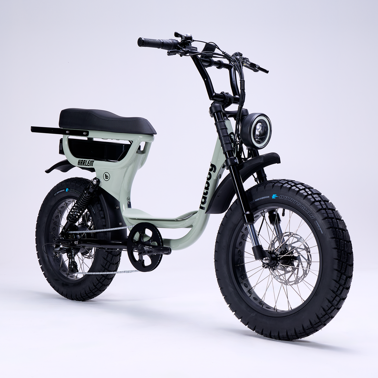 Fatboy Harlem V2 E-Bike Sage Green | Grace & Pace Electric Bikes