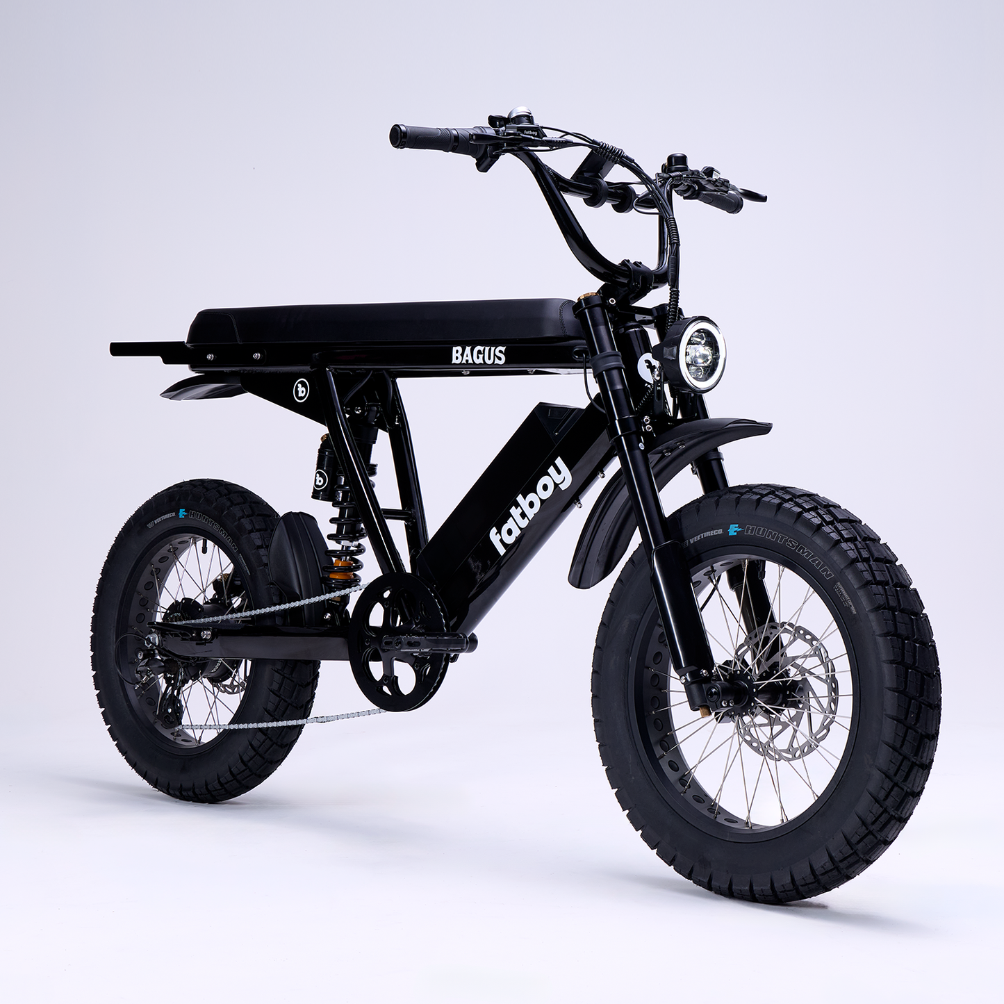 Fatboy Bagus V3 EN15194 Certified E-Bike Gloss Black | Grace & Pace Electric Bikes