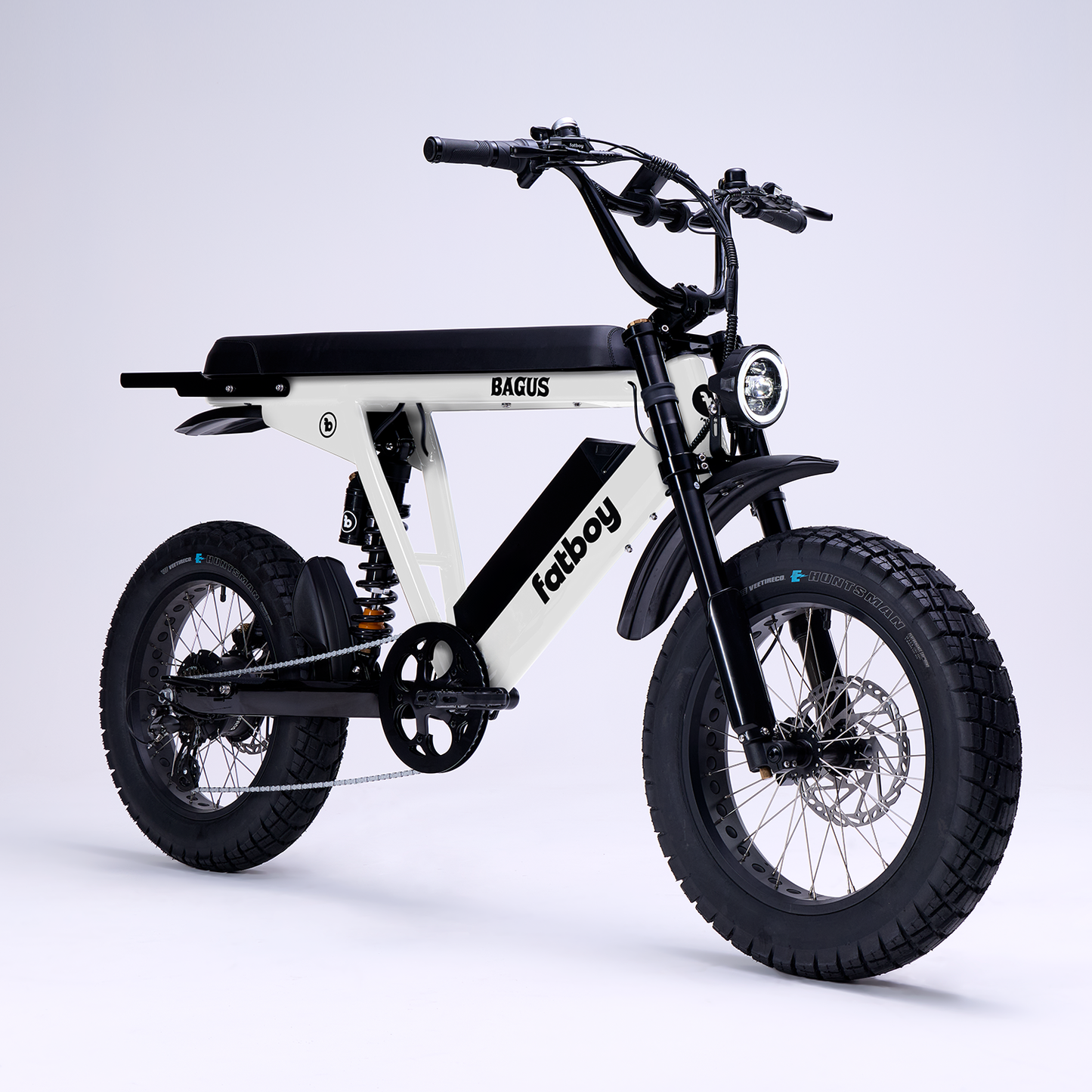 Fatboy Bagus V3 Ultra E-Bike White Noise | Grace & Pace Electric Bikes