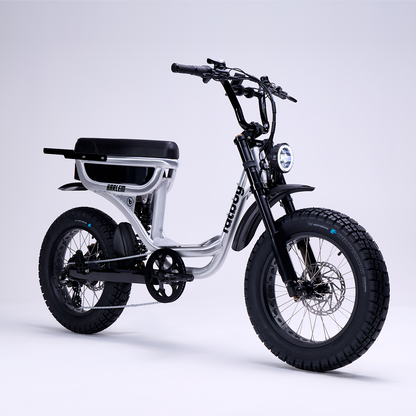 Fatboy Harlem V3 Performance E-Bike Brushed Alloy | Grace & Pace Electric Bikes